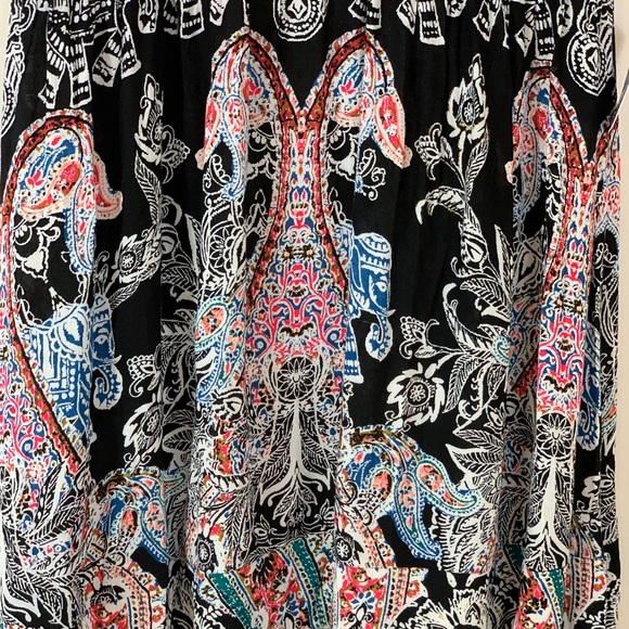 NWT Free People Me Too You Black Printed Dress XS - Picture 7 of 8